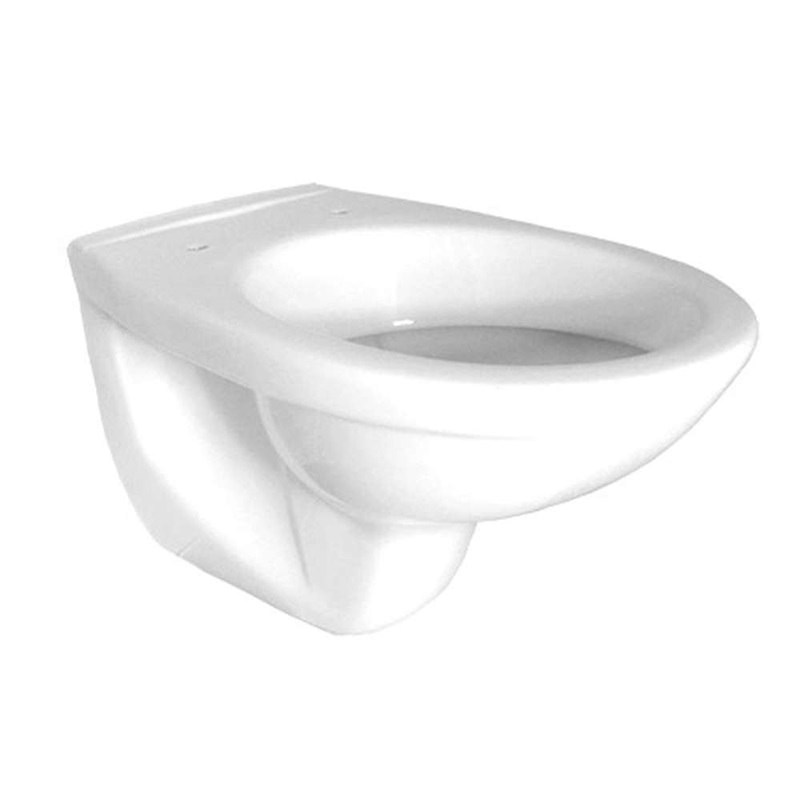 WC klozet, závěsný, bez sedátka, keramika